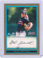 2009 Bowman #BP60 Kyle Farrell Gold