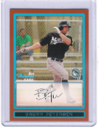 2009 Bowman #BP89 Bryan Petersen Orange 2009 Bowman #BP89 Bryan Petersen Orange