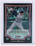 2009 Bowman Chrome #011 Justin Morneau Xfractor