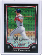 2009 Bowman Chrome #079 Jeff Francoeur Xfractor 2009 Bowman Chrome #079 Jeff Francoeur Xfractor