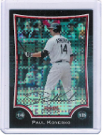 2009 Bowman Chrome #127 Paul Konerko Xfractor 2009 Bowman Chrome #127 Paul Konerko Xfractor