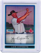 2009 Bowman Chrome #BCP187 Luis Exposito Refractor 2009 Bowman Chrome #BCP187 Luis Exposito Refractor