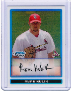 2009 Bowman Chrome #BCP193 Ryan Kulik Refractor