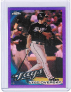 2010 Topps Chrome Purple Refractor #082 Lyle Overbay