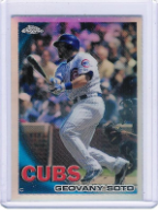 2010 Topps Chrome Refractor #124 Geovany Soto 2010 Topps Chrome Refractor #124 Geovany Soto