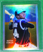 2010 Topps Chrome Chicle CC42 Dexter Fowler Refractor
