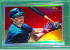 2010 Topps Chrome Chicle CC15 Michael Young Refractor