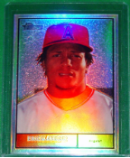 2010 Topps Chrome Heritage C131 Erick Aybar Refractor 2010 Topps Chrome Heritage C131 Erick Aybar Refractor