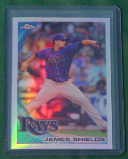 2010 Topps Chrome Refractor #063 James Shields