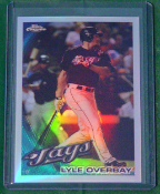 2010 Topps Chrome Refractor #082 Lyle Overbay