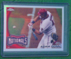 2010 Topps Chrome Refractor #084 Adam Dunn