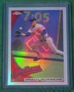 2010 Topps Chrome Refractor #157 Grady Sizemore