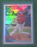 2010 Topps Chrome Refractor #162 Nate McLouth