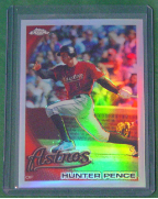 2010 Topps Chrome Refractor #164 Hunter Pence