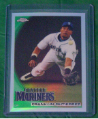 2010 Topps Chrome Refractor #167 Franklin Gutierrez