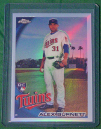 2010 Topps Chrome Refractor #188 Alex Burnett