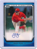 2011 Topps Pro Debut #SSA-JZ Josh Zed Auto 2011 Topps Pro Debut #SSA-JZ Josh Zed Auto