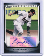 2011 Topps Pro Debut #SSA-RA Ryan Adams Auto