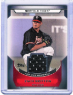 2011 Topps Pro Debut #MM-ZB Zach Britton Jersey Relic 2011 Topps Pro Debut #MM-ZB Zach Britton Jersey Relic