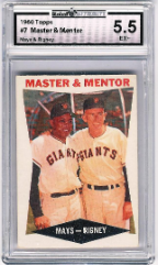 1960 Topps #7: Master & Mentor GAI 5.5 (EX+)