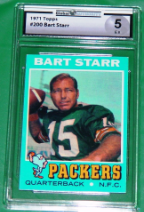 1971 Topps #200: Bart Starr 5 (EX)