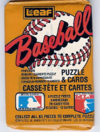 1987 Leaf Baseball Wax Pack