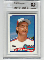 1989 Topps Randy Johnson RC BGS 8.5 Near Mint/Mint+