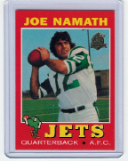 1996 Topps Joe Namath 1971 Reprint