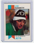 1996 Topps Joe Namath 1973 Reprint