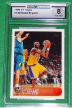 1996-97 Topps #138: Kobe Bryant 8 (NM-MT)