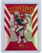 1997 Donruss Zoning Commision #02 Jerry Rice