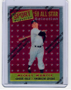 1997 Topps Finest Reprints #25 Mickey Mantle