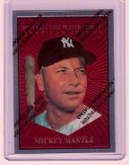 1997 Topps Finest Reprints #31 Mickey Mantle