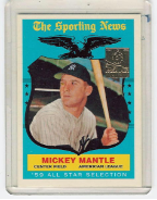 1997 Topps Reprints #27 Mickey Mantle