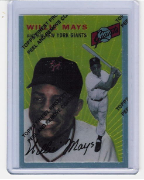 1997 Topps Finest Reprint #05 Willie Mays