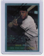 1997 Topps Finest Reprint #09 Willie Mays