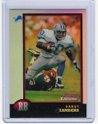 1998 Bowman Chrome Preview Refr. #08 Barry Sanders