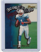 1998 Bowman Scout's Choice #04 Kevin Dyson