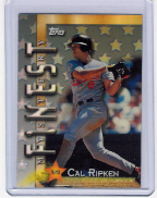 1998 Topps Interleague Mystery Finest - Refractor #02 Cal Ripken Jr