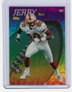1998 Topps Mystery Finest Refractor #18 Jerry Rice