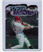 1999 Topps Power Broker #01 Mark McGwire