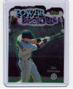 1999 Topps Power Broker #06 Alex Rodriguez