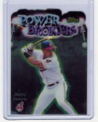 1999 Topps Power Broker #18 Manny Ramirez