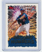 1999 Topps Record Numbers Silver #08 Roger Clemens