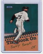 1999 Ultra The Book On #08 Barry Bonds