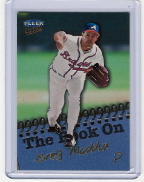 1999 Ultra The Book On #14 Greg Maddux