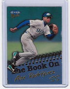 1999 Ultra The Book On #20 Alex Rodriguez