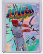 2000 Topps Power Players #01 Juan Gonzalez