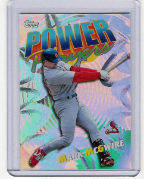 2000 Topps Power Players #03 Mark McGwire