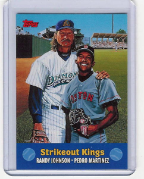 2000 Topps Topps Combos #07 Strikeout Kings